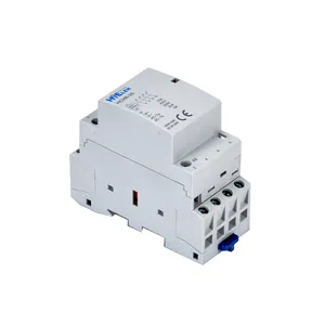 16A 20A 25A 4P Installation Contactors For Hotel Use Hum Free Contactor With Auxiliary Contacts