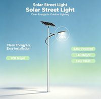 Lampe Intelligente Hybride Éolienne et Solaire Intégrée pour Route et Extérieur YD-TYN-14