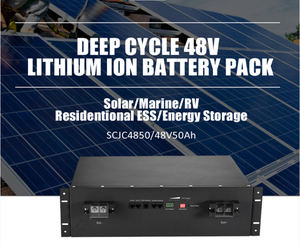 แบตเตอรี่ลิเธียมไอออนแบบกำหนดเองได้ น้ำหนักเบา 48V 50Ah 100Ah 150Ah 200Ah - Product Image 2