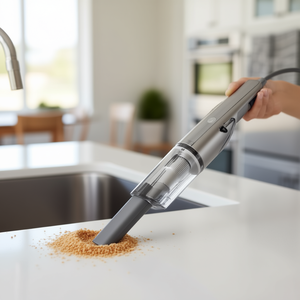 Aspirateur à main 12000Pa, forte aspiration, rechargeable, sans sac, filtre HEPA, pour la maison et la voiture - Product Image 2