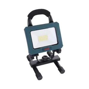 Ronix Lâmpada de trabalho sem fio para canteiro de obras LED portátil compatível com bateria de 30W 20V modelo 8607 4000 Lm