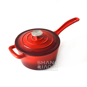 ชุดเครื่องครัวเหล็กหล่อเคลือบหม้อหม้อหม้อเหล็กหล่อเคลือบ6ชิ้นตามสั่ง - Product Image 5