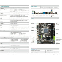Tarjeta Madre Esonic Micro-ATX, Factor de Forma H310, DDR4, Compatible con Sata3, Socket 1151, Procesadores