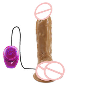 เซ็กส์ทอยไฟฟ้าสมจริงผลิตภัณฑ์สำหรับผู้ใหญ่สำหรับผู้หญิงพร้อมถ้วยดูดอวัยวะเพศจำลองเครื่องสั่นอีโรติก - Product Image 1