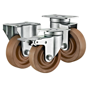 3 4 5 6 8 inch cao Temp kháng bánh công nghiệp bánh cho lò xe bột vận chuyển xe đẩy Baking hội thảo haulers - Product Image 3