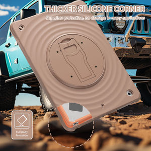 Giao hàng nhanh Rugged Heavy Duty chống sốc PC + TPU tùy chỉnh Tablet bao gồm trường hợp đối với iPad 10.2 - Product Image 4