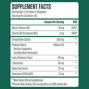OEM Marca Privada, Gotas <span class=keywords><strong>de</strong></span> <span class=keywords><strong>Zeolita</strong></span> Clinoptilolita <span class=keywords><strong>de</strong></span> Grado Alimenticio Natural, Líquido Oral para Apoyo a <span class=keywords><strong>la</strong></span> Salud y Limpieza Corporal - Product Image 3