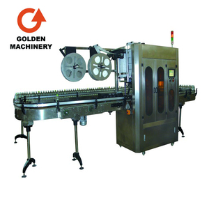 PVC thu nhỏ tay áo applicatorbottle cơ thể và cổ tay áo Máy dán nhãn tự động - Product Image 2