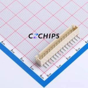 HCZZ0139-15 Wire-to-Board Pin Header Bent Lead Through Hole,P=2.54mm Connector 1x15P 2.5mm Right Angle Insert XH - Product Image 1