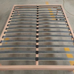 Cadre en planches de bois de hêtre massif, structure robuste, taille personnalisable, meubles de chambre à coucher, <span class=keywords><strong>lattes</strong></span> de <span class=keywords><strong>lit</strong></span> en bois - Product Image 2