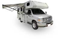 Luxe 4x4 famille RV camping-car en fibre de verre caravane maison mobile pour aventure Ecocampor