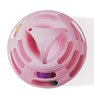 4 Lagen Interactieve Grappige Draaitafel Gekke Bal Schijf Kat Speelgoed Voor Kitten Katten Huisdier Producten Op Maat Verpakking Duurzame Kat Spelen - Product Image 3