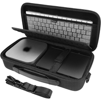 Étui de transport compatible avec Mac Mini M4 / M4 Pro Ordinateur de bureau pour clavier Magic Étui de rangement antichoc en EVA