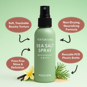 Benutzer definierte Private Label Rosmarin Biotin Magnesium Haar Meersalz Wasser Haarspray für Haar Texturierung mittel Natürliche Locken und Strand wellen - Product Image 3
