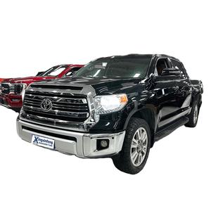 โตโยต้า ทันดรา ปี <span class=keywords><strong>2014</strong></span> มือสอง รุ่น 5.7L Platinum ขับเคลื่อน 4 ล้อ แบบ CrewMax สเปคอเมริกา เกียร์อัตโนมัติ รถกระบะ เบาะหนัง เบาะอุ่น พวงมาลัยซ้าย สีเข้ม ล้อแม็ก R19 - Product Image 1