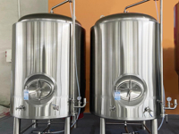 Réservoir de brassage/serveur de bière brillant en acier inoxydable 304 de qualité supérieure 1500L, personnalisable, en promotion