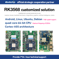 Placa Base Industrial Integrada con Control Linux, Rockchip RK3568 de Cuatro Núcleos, DDR 2GB 4GB 8GB