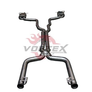 ท่อไอเสียวาล์วทรอนิกส์ Vortex T304 สแตนเลสสตีล สำหรับรถยนต์เมอร์เซเดส AMG C63 W205 ปี 2015-2025 - Product Image 6