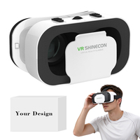 Casque de réalité virtuelle 3D immersif haute définition sans aberration chromatique, sangle en T ajustable, lunettes VR intelligentes
