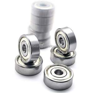 Roulement à billes à gorge profonde 7mm Id 637Z 637ZZ en acier chromé pour valise à roulettes 7x26x9mm épaissi GCr15 - Product Image 1