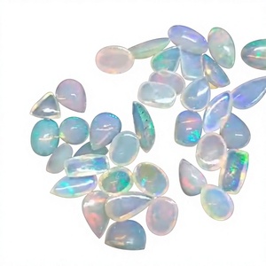 Natural Ethiopian Opal Cabochon Mix Fire Play for Jewelry Making Wholesale - Product Image 1