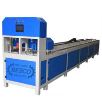 Machine hydraulique de perçage de trous en acier inoxydable, Machine de perçage de tubes métalliques, poinçonneuse de profil carré