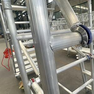 Torre <span class=keywords><strong>de</strong></span> Andamio <span class=keywords><strong>de</strong></span> Aluminio con Ruedas, Andamio Móvil <span class=keywords><strong>de</strong></span> Aluminio, Andamio <span class=keywords><strong>de</strong></span> Fachada, Plataforma <span class=keywords><strong>de</strong></span> Trabajo <span class=keywords><strong>de</strong></span> Altura Personalizable - Product Image 6