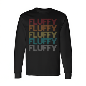 Maglietta a Maniche Lunghe Morbida Unisex per Adulti Taglia Media con Collo Rotondo Design Retrò Vintage - Product Image 3