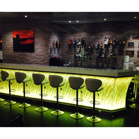 Comptoirs de bar de qualité supérieure 5 étoiles, luxe, 100% surface solide, à vendre, vente chaude