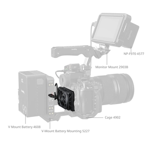 ฮีทซิงค์ SmallRig (เหมาะสำหรับ Panasonic <span class=keywords><strong>LUMIX</strong></span> S1 II/S1 IIE/<span class=keywords><strong>S1R</strong></span> II) 5875 - Product Image 2