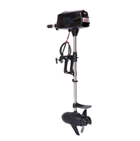 Moteur électrique de pêche à la traîne, 12V CC, 58 lb, pour eau salée, système de propulsion marin haut de gamme pour kayak et bateau