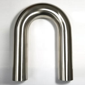 3a/DIN/<span class=keywords><strong>SMS</strong></span>/ISO/DS Acero inoxidable sanitario Ss304/316l Tubo curvo Codo de soldadura de tubería de 180 grados - Product Image 3