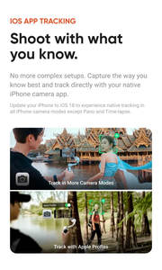 <span class=keywords><strong>Insta360</strong></span> <span class=keywords><strong>Flow</strong></span> 2 Pro / <span class=keywords><strong>Flow</strong></span> Pro Smartphone alimenté par l'IA avec suivi automatique du cardan, stabilisation 3 axes pour Android Iphone - Product Image 4