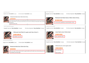 Vente en gros de montres connectées d'occasion originales débloquées pour les séries <span class=keywords><strong>3</strong></span> S4 S5 S6 SE S7 S8 S9 S10 Ultra 1/2 38mm 40mm <span class=keywords><strong>42mm</strong></span> 44mm 45mm - Product Image 6