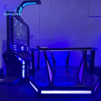 Máquina de juegos de realidad Virtual Space Walk Vr, equipo de juego de plataforma de pie con auriculares Vr, nuevo diseño