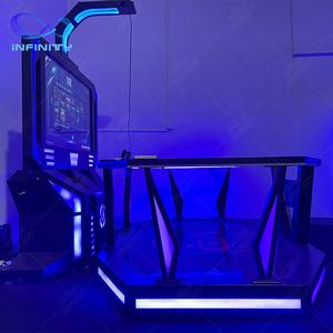 Nouvelle conception Machine de jeu réalité virtuelle espace marche Vr équipement de jeu plate-forme debout avec <span class=keywords><strong>casque</strong></span> Vr - Product Image 5