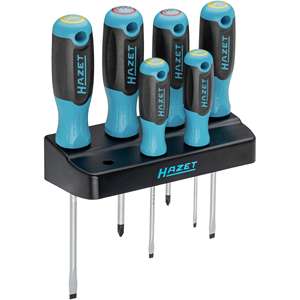 Juego de destornilladores HAZET 811SH-1/7 ∙ Perfil de receso cruzado PH, Perfil de ranura ∙ 7 piezas ∙ PH1 - PH2 ∙ 0,5x3-1,2x6,5 - Product Image 1