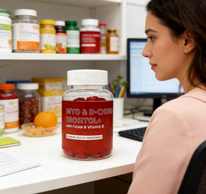 Suplemen Kesuburan Wanita dengan Keseimbangan Hormon Myo-inositol Permen Jeli Dosis <span class=keywords><strong>Vitamin</strong></span> Prenatal - Product Image 3