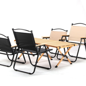 Chaise de plage pliable moderne en bois massif et fer léger avec logo personnalisé, idéale pour la pêche, le camping et les pique-niques - Product Image 5