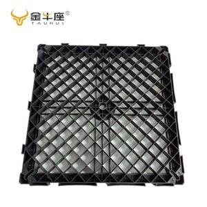 Plateau de support pour carrelage Sunsbuild, robuste, pour systèmes de sols surélevés – Grille en plastique renforcé pour carreaux en porcelaine - Product Image 1