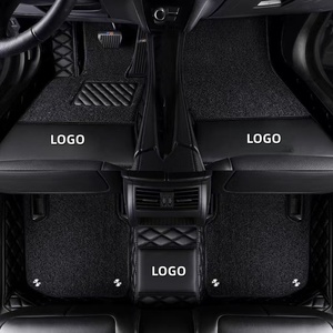 Tappetini Auto in Pelle Personalizzati, Tappeti Antiscivolo per Auto, Tappetini Auto a Doppio Strato - Product Image 2