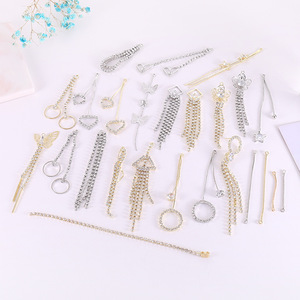 Pendientes Colgantes de Borla de Aleación de Zinc, Joyería de Moda para Fiesta - Product Image 1