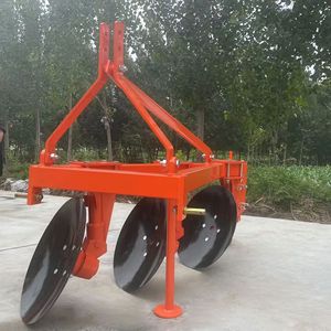 Charrue à disques 1LY(T)-325 à 3 rangs, cultivateur agricole vert, haute productivité, monté sur tracteur - Product Image 3