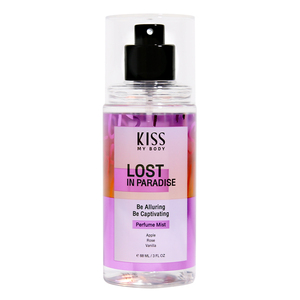 Brume parfumée Kiss My Body Lost In Paradise 88ml, parfum longue durée qui vous confère un charme irrésistible et fait battre les cœurs de tous. - Product Image 5
