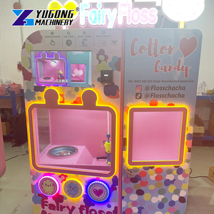 Machine à barbe à papa professionnelle portable avec un design léger, parfaite pour les marchés aux puces <span class=keywords><strong>et</strong></span> les camions alimentaires - Product Image 5