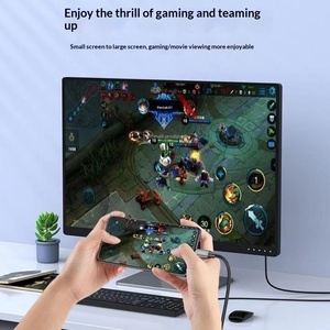 <span class=keywords><strong>Cable</strong></span> USB C <span class=keywords><strong>a</strong></span> HDTV 4K 60Hz 2M con revestimiento <span class=keywords><strong>de</strong></span> nailon/PVC para Tablet, <span class=keywords><strong>iPhone</strong></span> 15-17, MacBook, iPad, Proyector, Laptop - Product Image 3