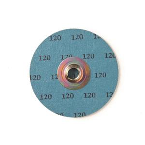 Disco Abrasivo de Corindón Grano 120 con Acoplamiento Rápido Hembra para Muelas Abrasivas - Product Image 1