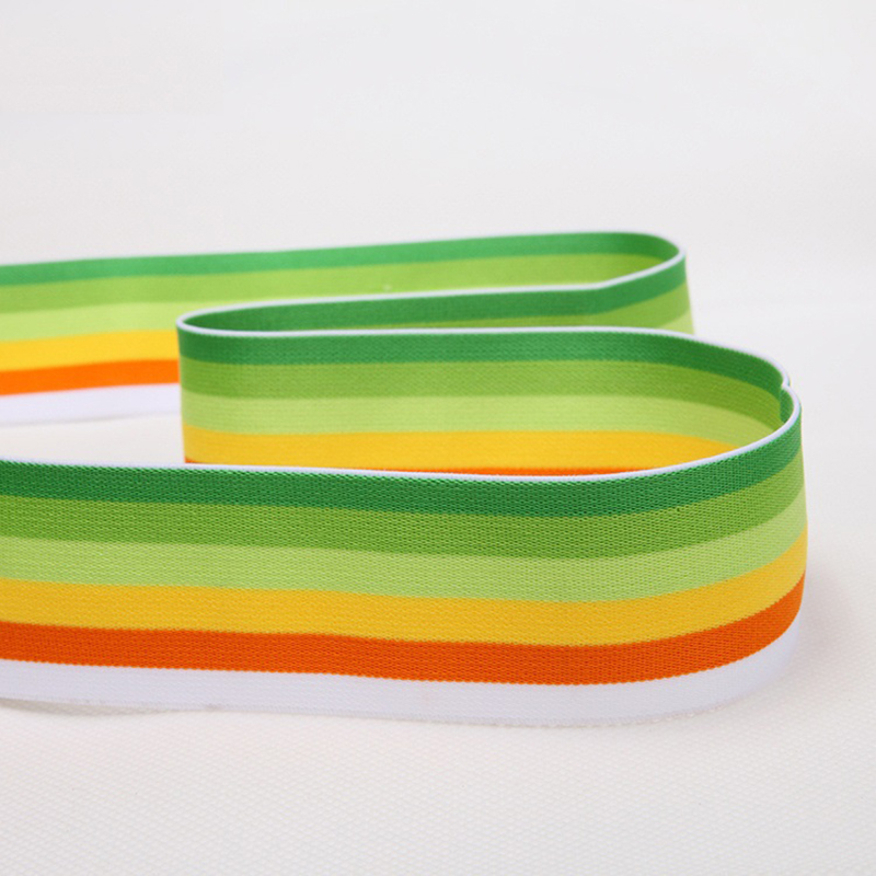 Жаккардовая полосатая эластичная лента, жаккардовое нижнее белье, эластичная лента, эластичный пояс, эластичная лента на талии