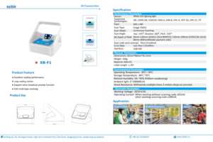 XB-F1 Syble Wholesale QR Code Reader WeChat <strong>Alipay</strong> 1D 2D Payment Sound Box Barcode Scanner - Product Image 2