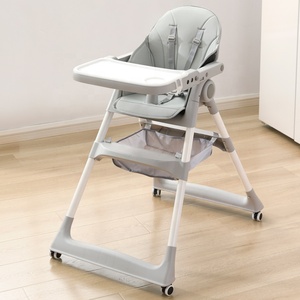 Silla Alta Moderna 3 en 1 Ajustable Summerkids con Estructura de Plástico para Bebés de 6 Meses a 3 Años - Product Image 1